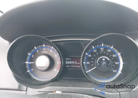 2013 Hyundai Sonata Se 2.0T из США, поврежденный, VIN 5NPEC4AB6DH654675